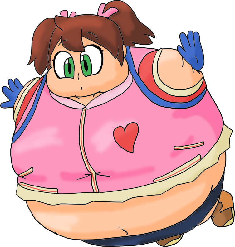 (Reupload) Yumi inflation by snoopinga on DeviantArt