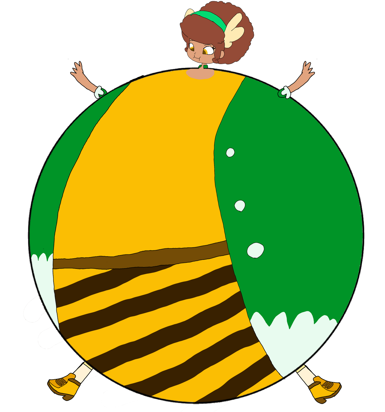 Tasha Robinson Inflated by snoopinga on DeviantArt