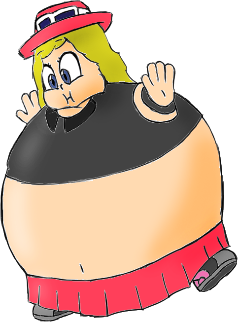 (reupload) Serena inflation by snoopinga on DeviantArt