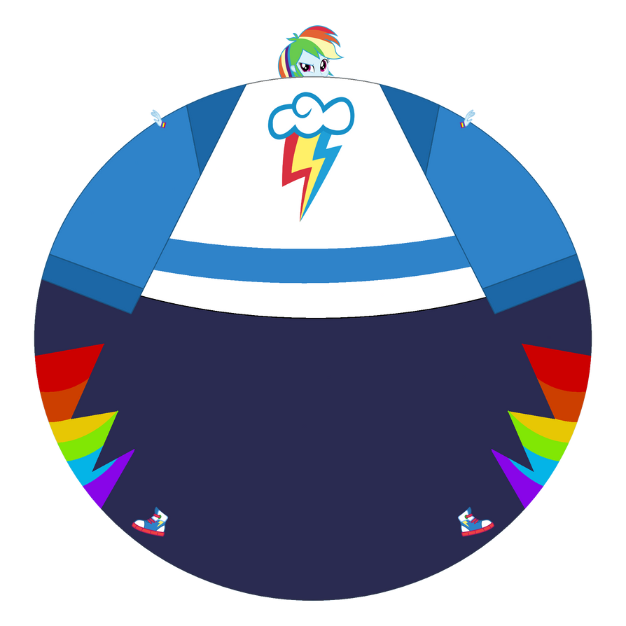 (Reupload) Massively Inflated Rainbow Dash by snoopinga on DeviantArt