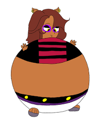 (Reupload) Clawdeen Wolf inflated by snoopinga on DeviantArt