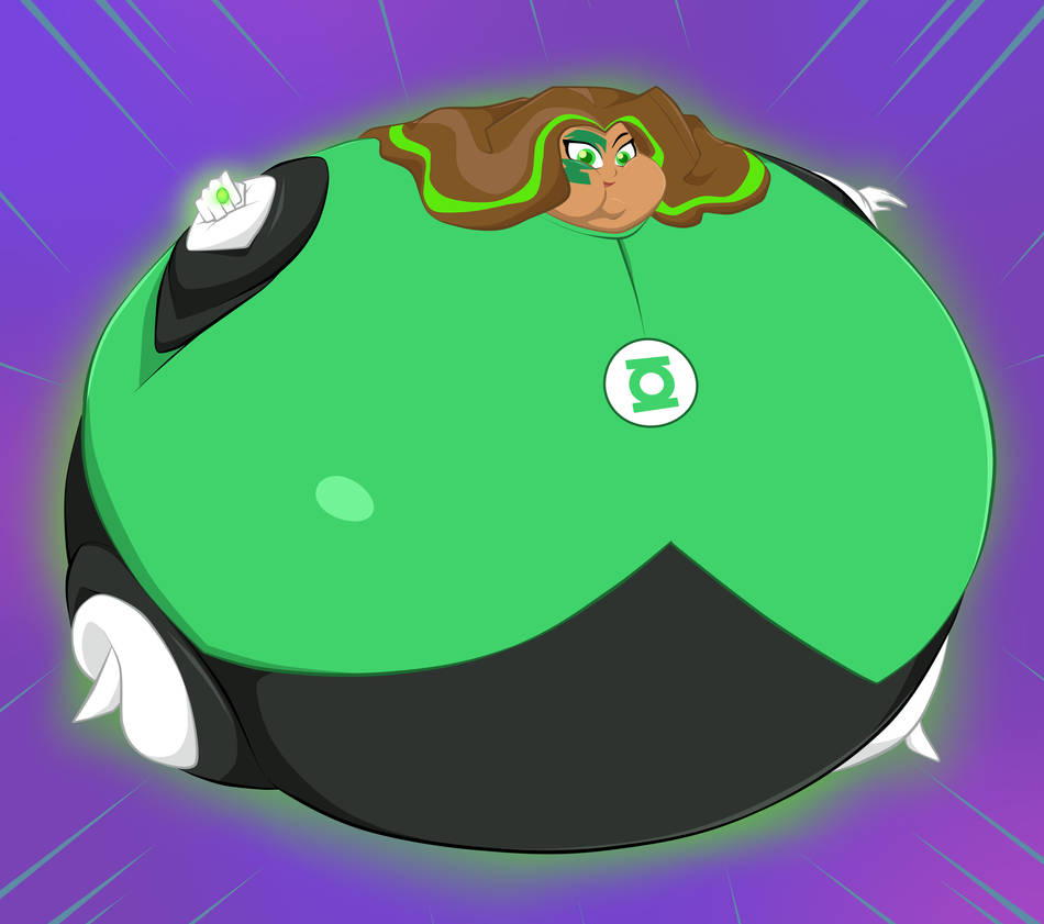 (Reupload) Jessica Cruz inflation by snoopinga on DeviantArt
