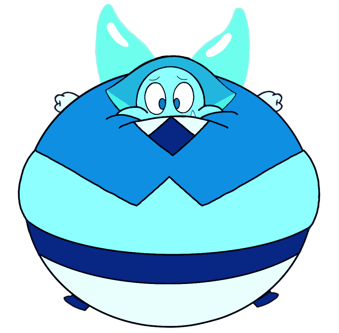 Aquamarine inflated by snoopinga on DeviantArt