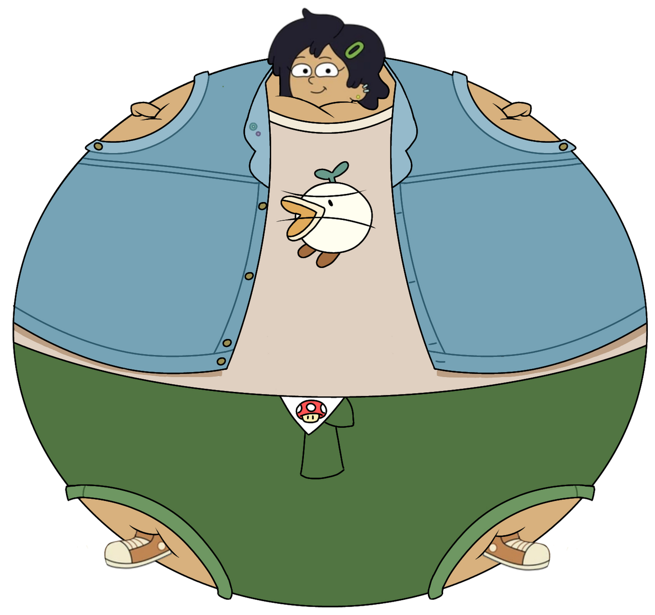 Marcy Wu inflated by snoopinga on DeviantArt