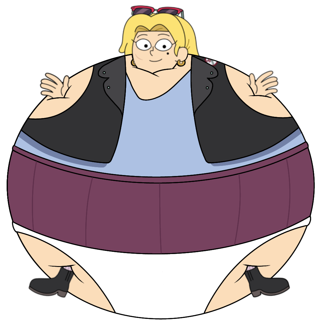 Sasha Waybright Inflated by snoopinga on DeviantArt