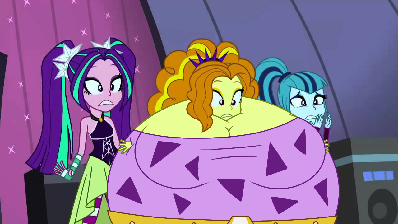 Adagio Dazzle inflated by snoopinga on DeviantArt