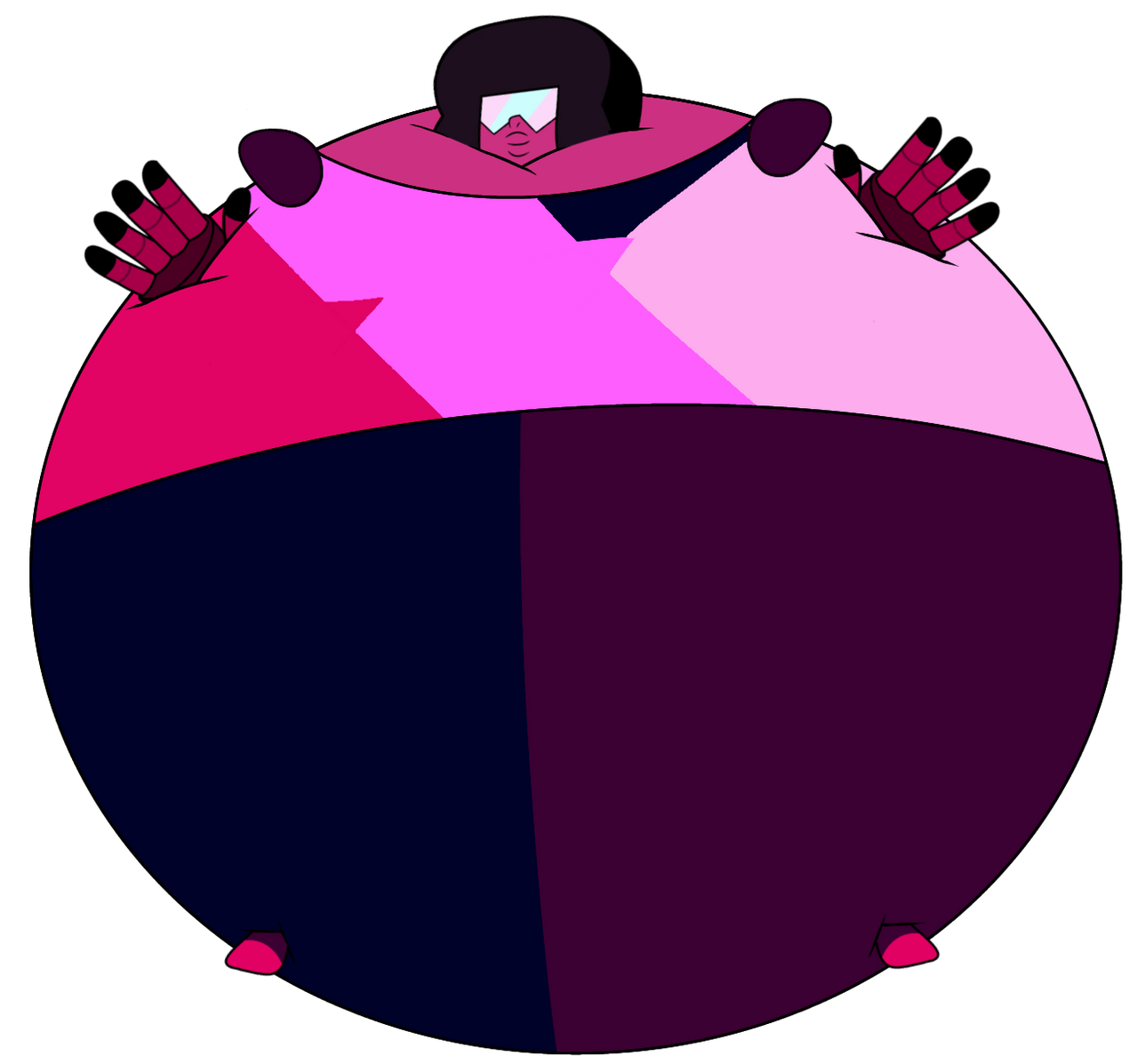 Garnet inflated by snoopinga on DeviantArt