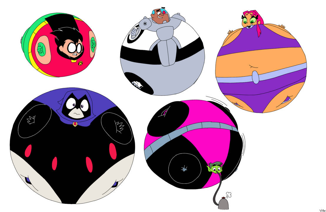 (Reupload) Inflated Titans by snoopinga on DeviantArt