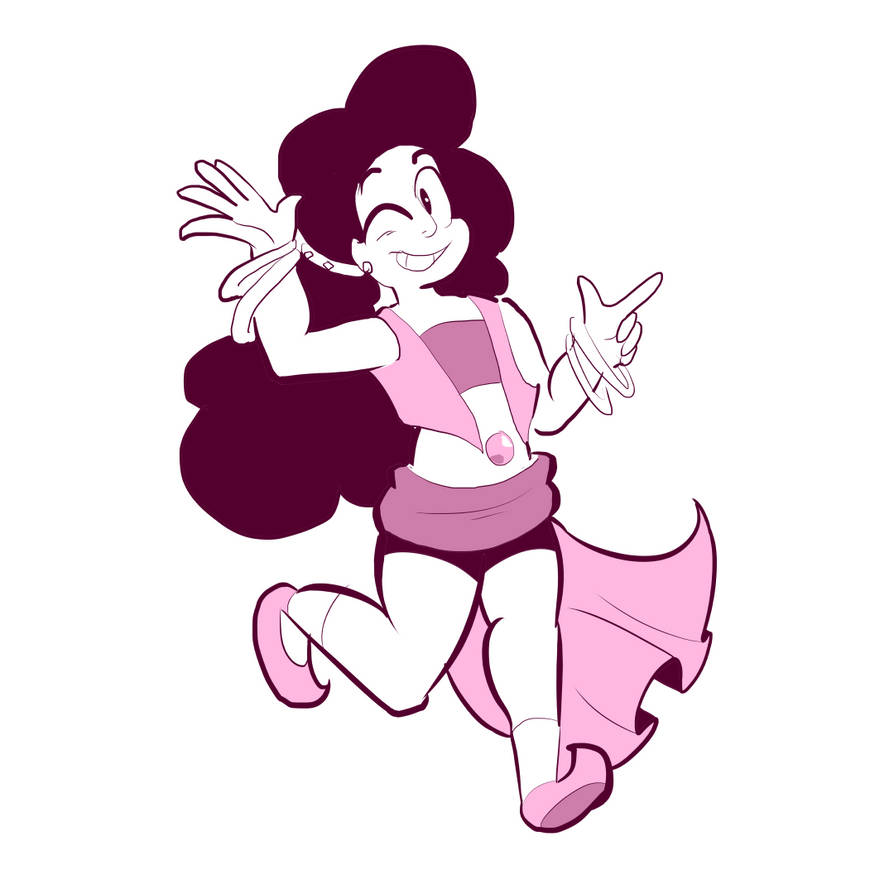 Continuing the trend of me commissioning SnakeGalSkye to get belly dancer versions of the cast from Steven Universe, I got myself Stevonnie as designed by her...And she's pretty great I must say. I...