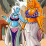 Naylee and Blaire in Alabasta - Inkey-Blue