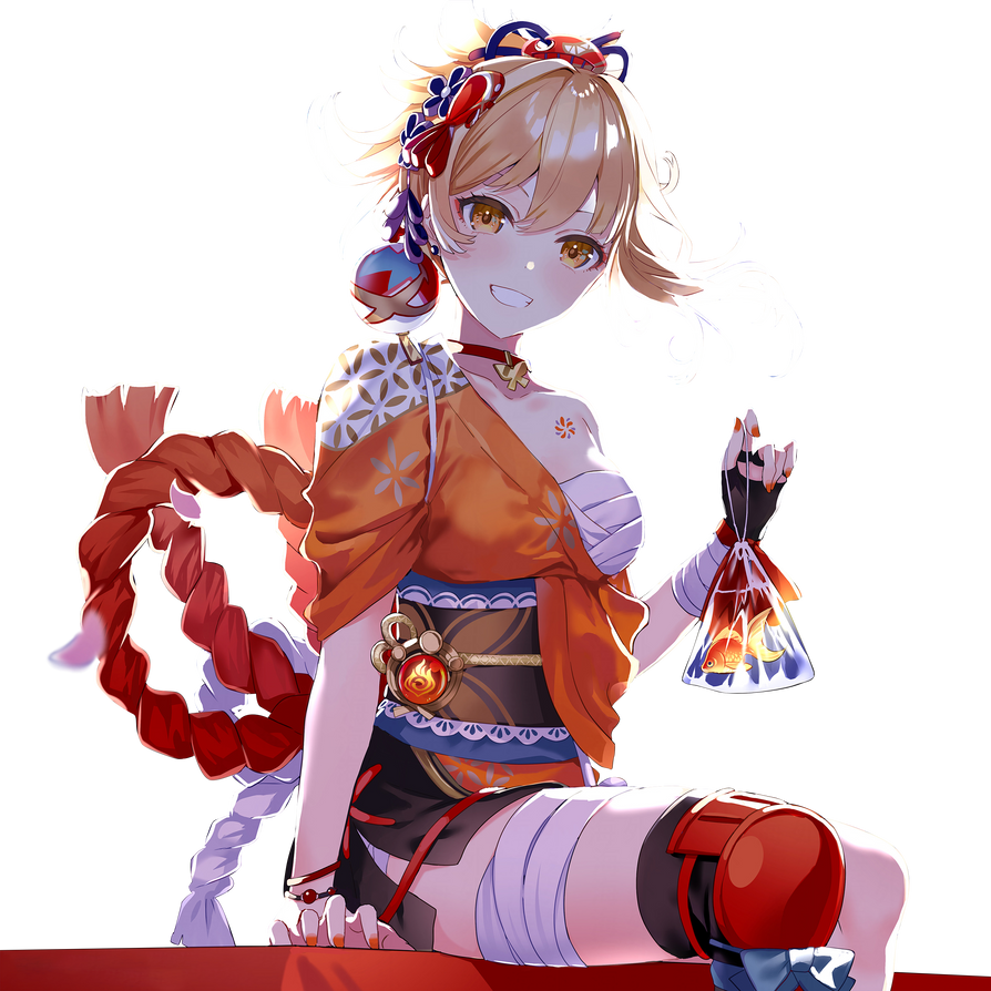 Yoimiya R + YOIMIYA (render) by stardustinqs on DeviantArt
