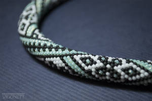 Necklace Mint tapestry