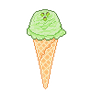Pistachio ice cream