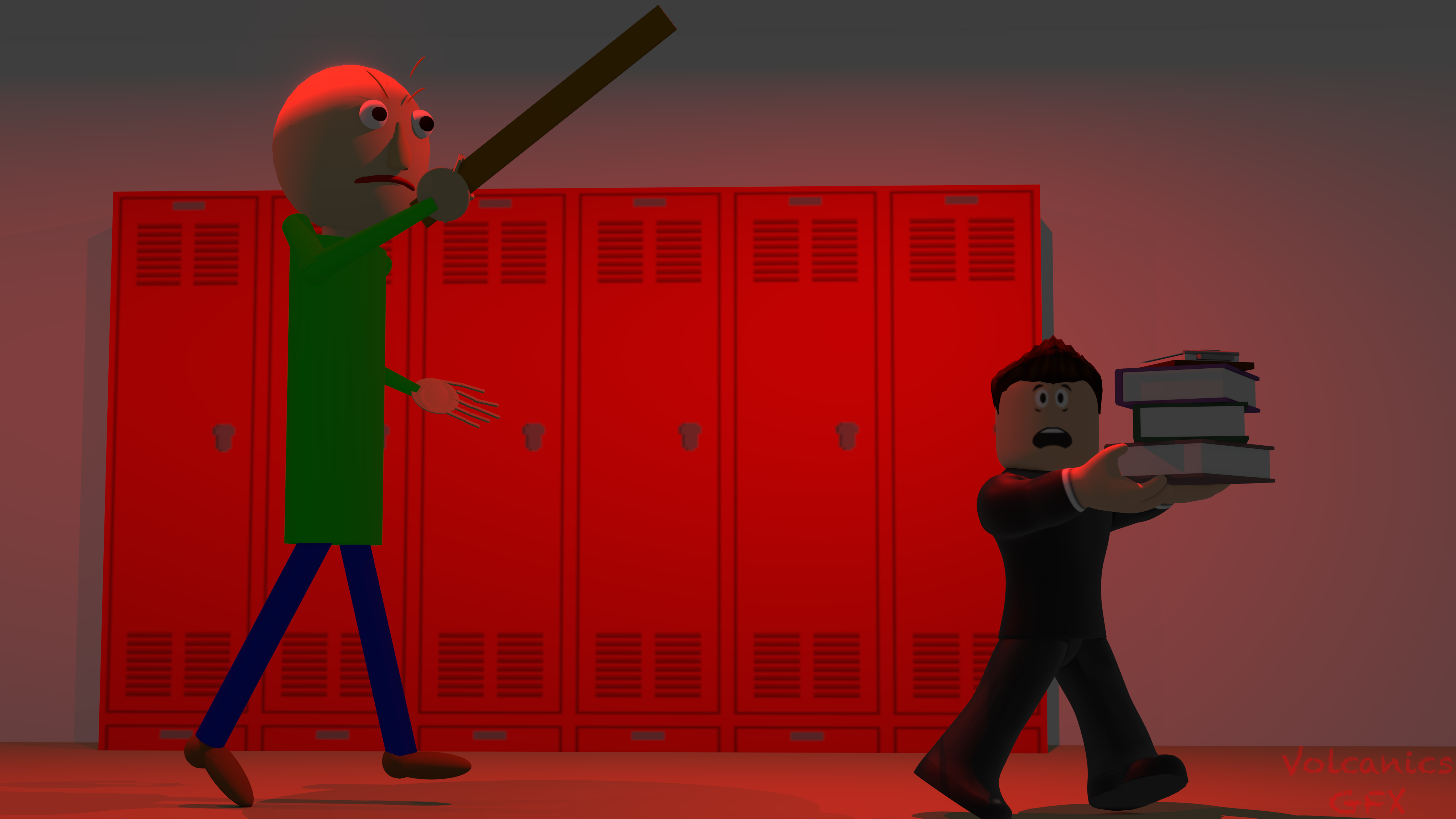 Baldi's Basics In Education Thumbnail 1 by VolcanicsGFX on DeviantArt