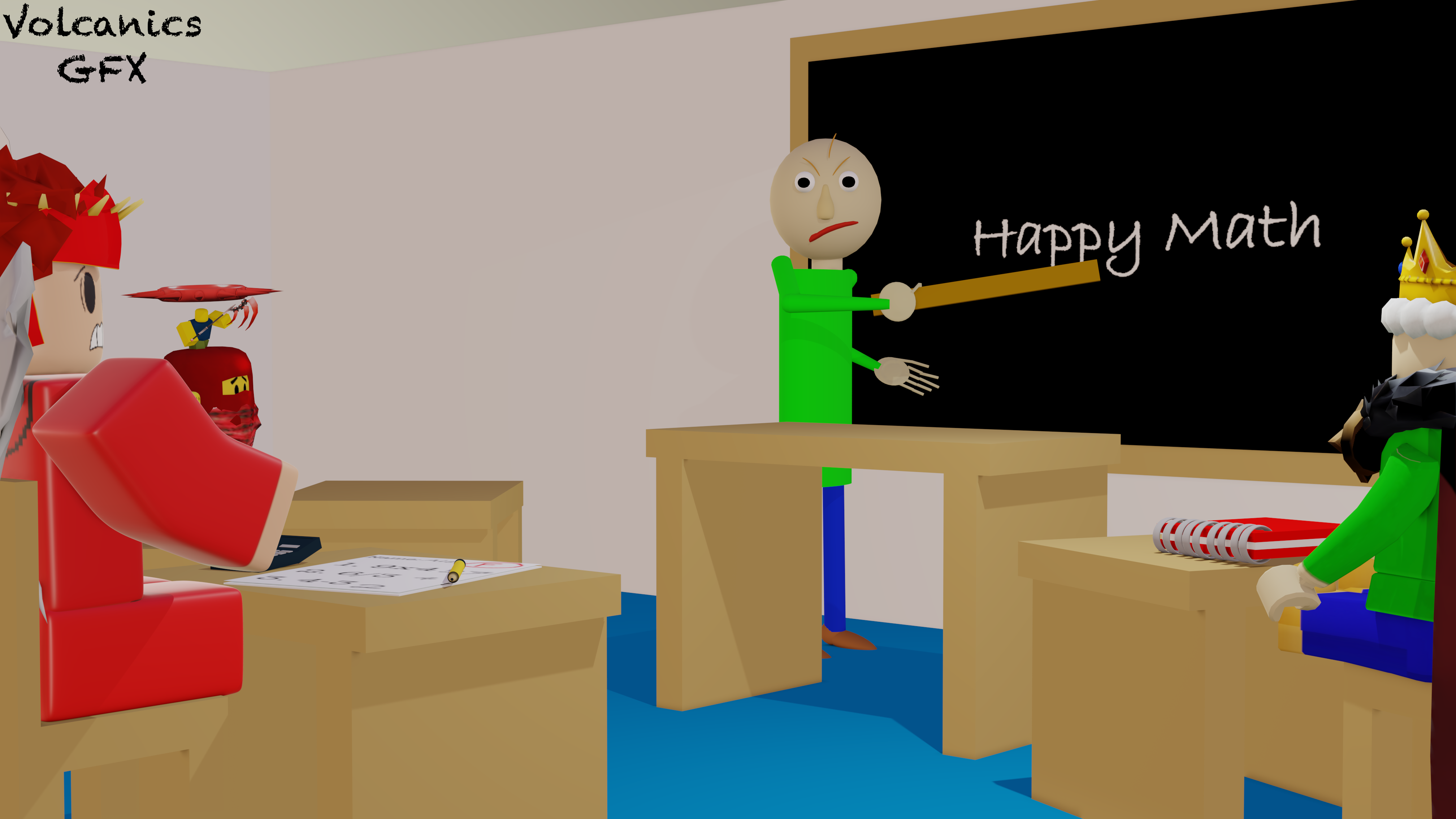 Baldi's Basics In Education Thumbnail 3 by VolcanicsGFX on DeviantArt