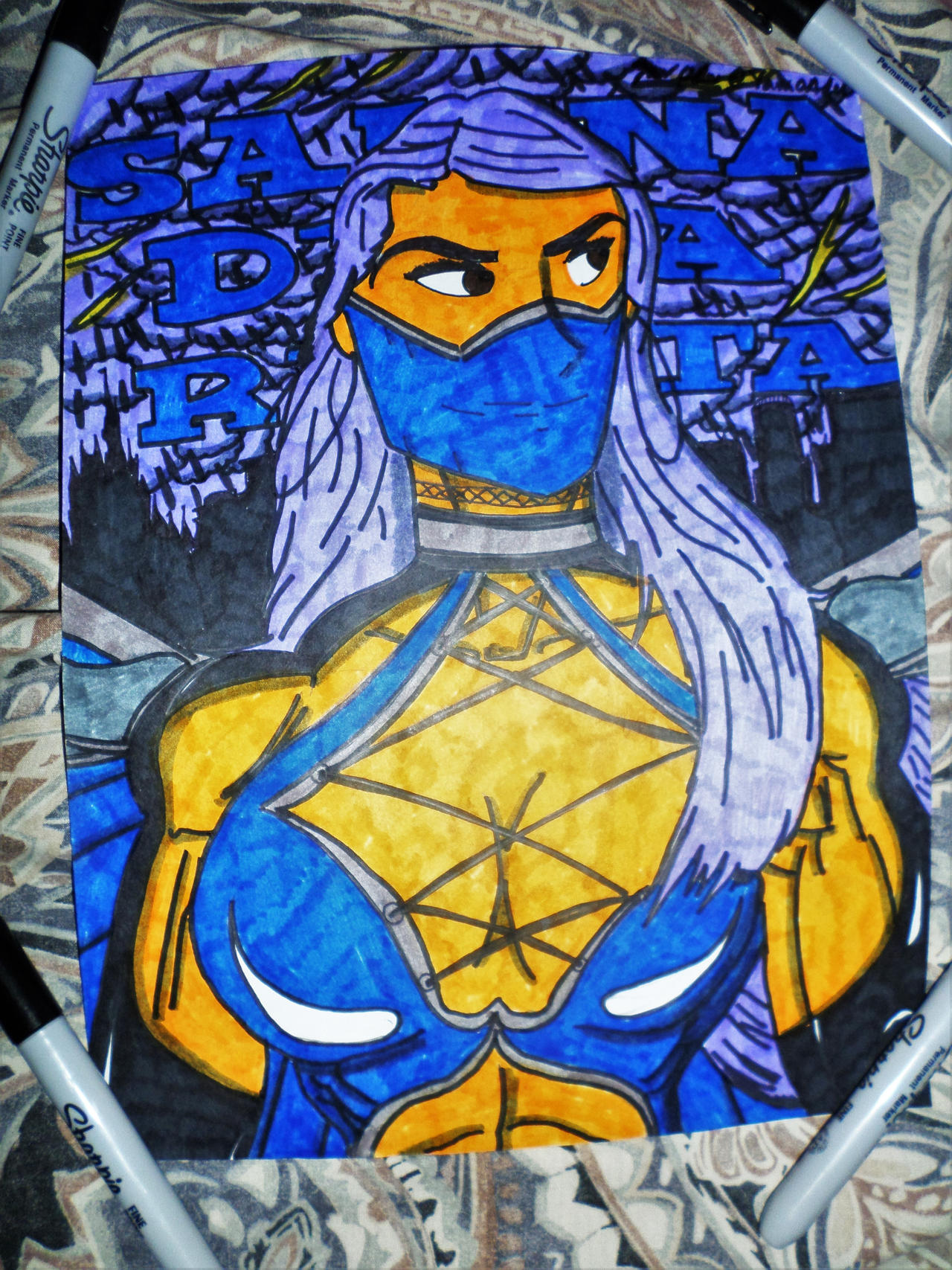 Ad311 Deviantart Salina De La Renta is KITANA by Ad311 on DeviantArt