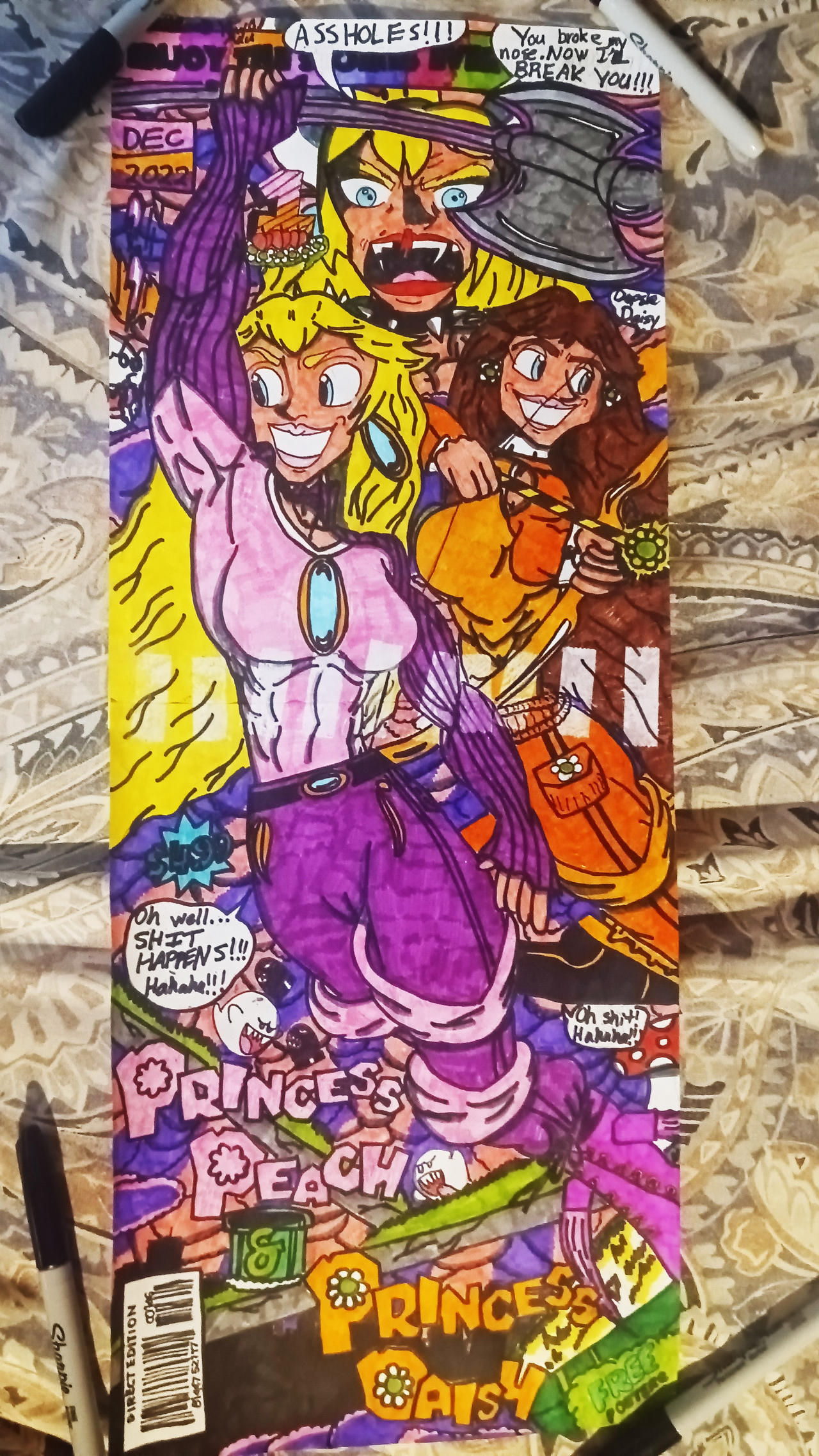 Ad311 Deviantart Princess Peach and Princess Daisy vs BOWSETTE by Ad311 on DeviantArt