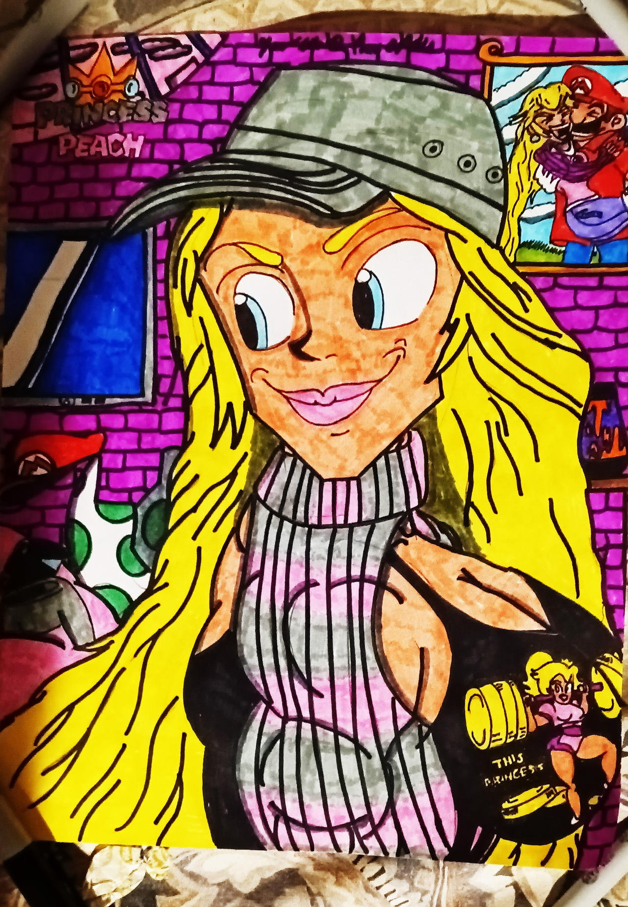 Ad311 Deviantart Casual Princess Peach #2 by Ad311 on DeviantArt