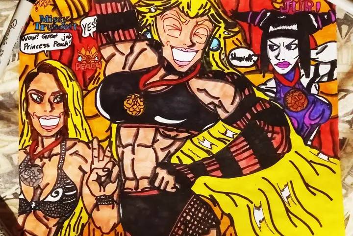 Princess Bodybuilder Princess Peach wins a bodybuilding competition by Ad311 on DeviantArt