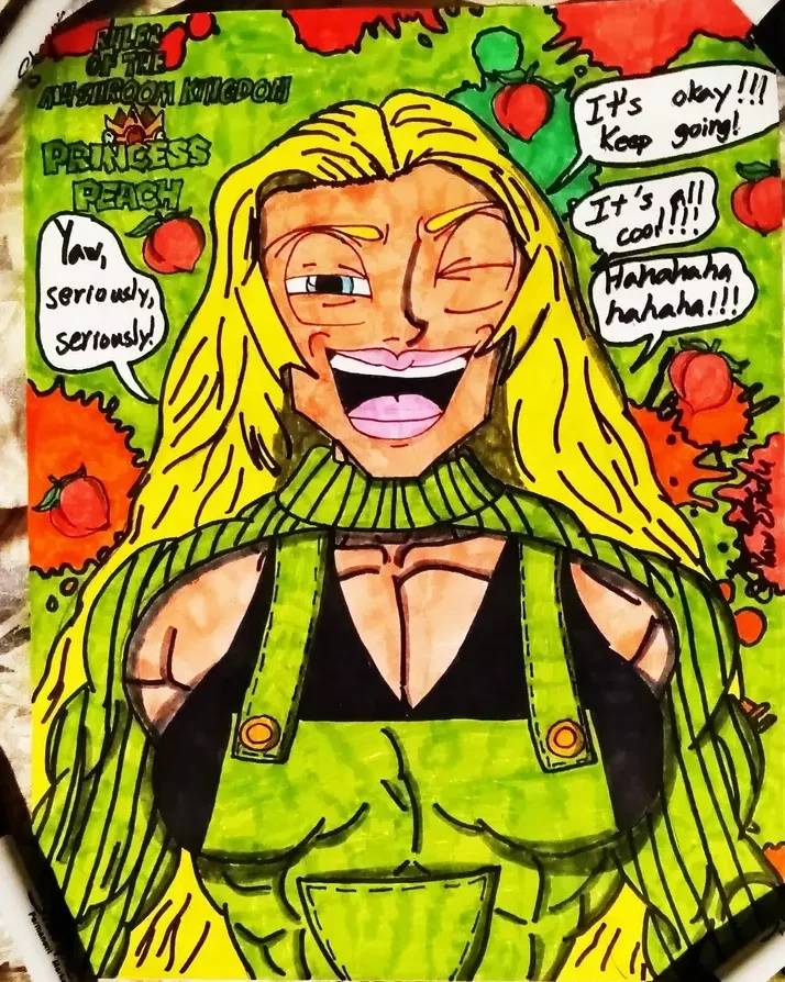 Ad311 Deviantart Ruler of the Mushroom Kingdom Princess Peach by Ad311 on DeviantArt