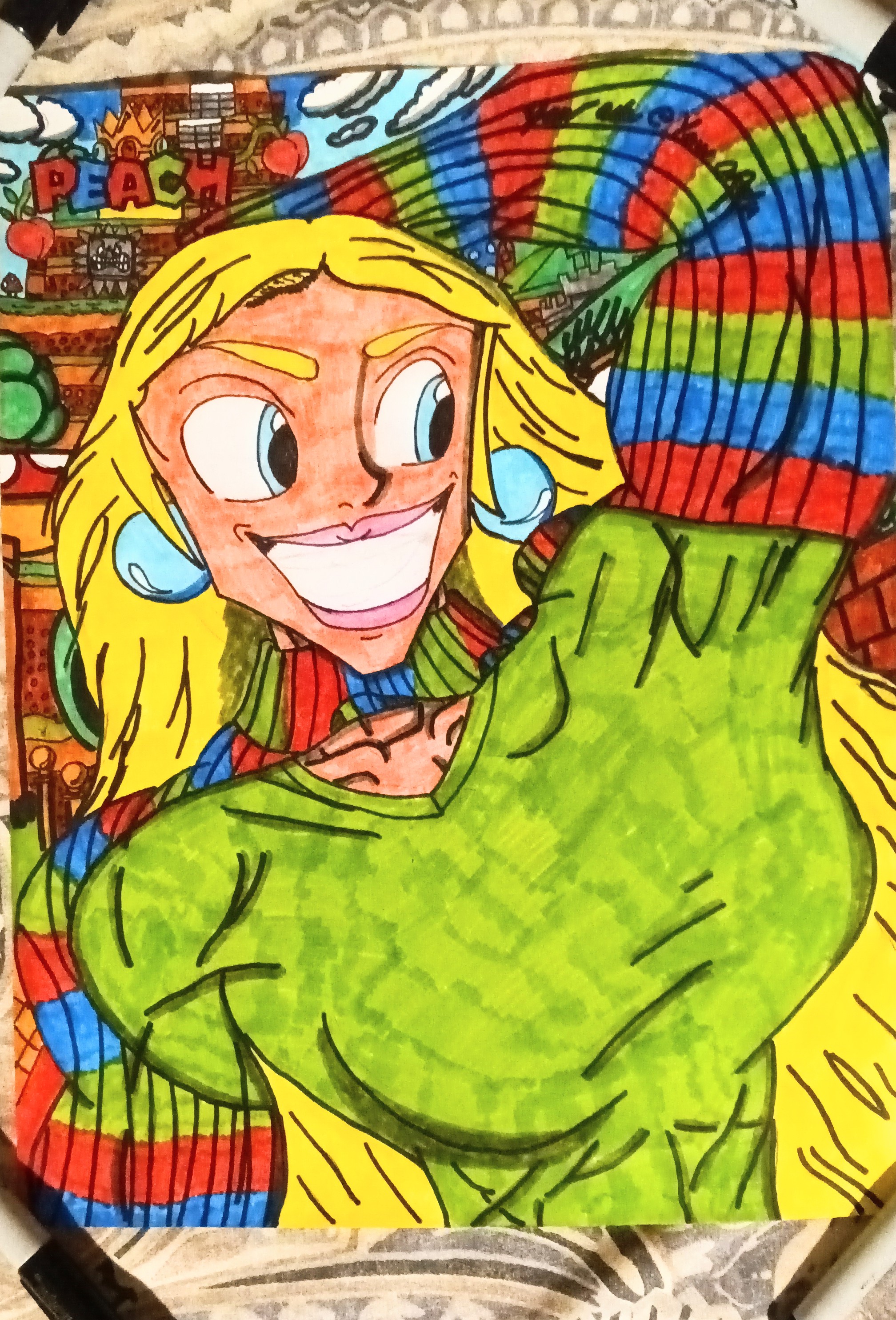 Ad311 Deviantart Princess Peach at Super Nintendo World by Ad311 on DeviantArt