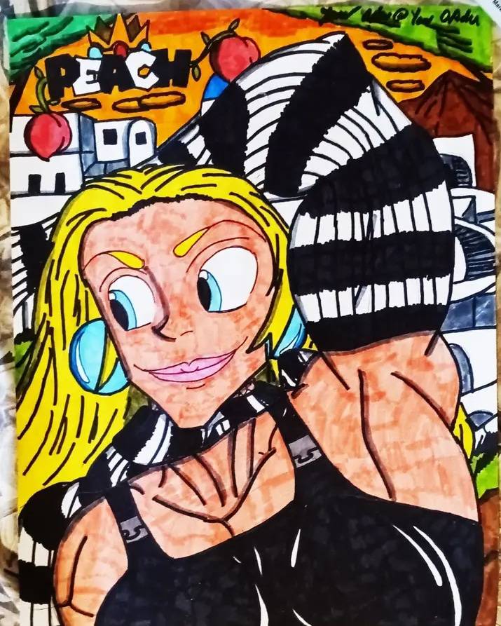 Ad311 Deviantart Princess Peach in Greece by Ad311 on DeviantArt