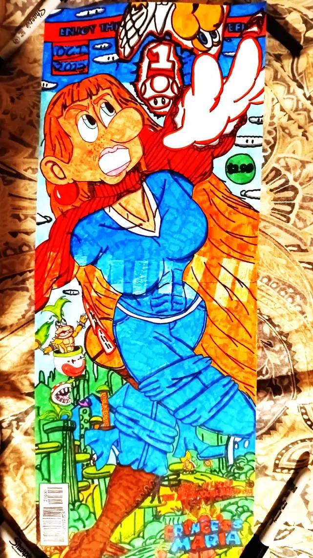 Ad311 Deviantart Princess Maria comic book cover #1 by Ad311 on DeviantArt