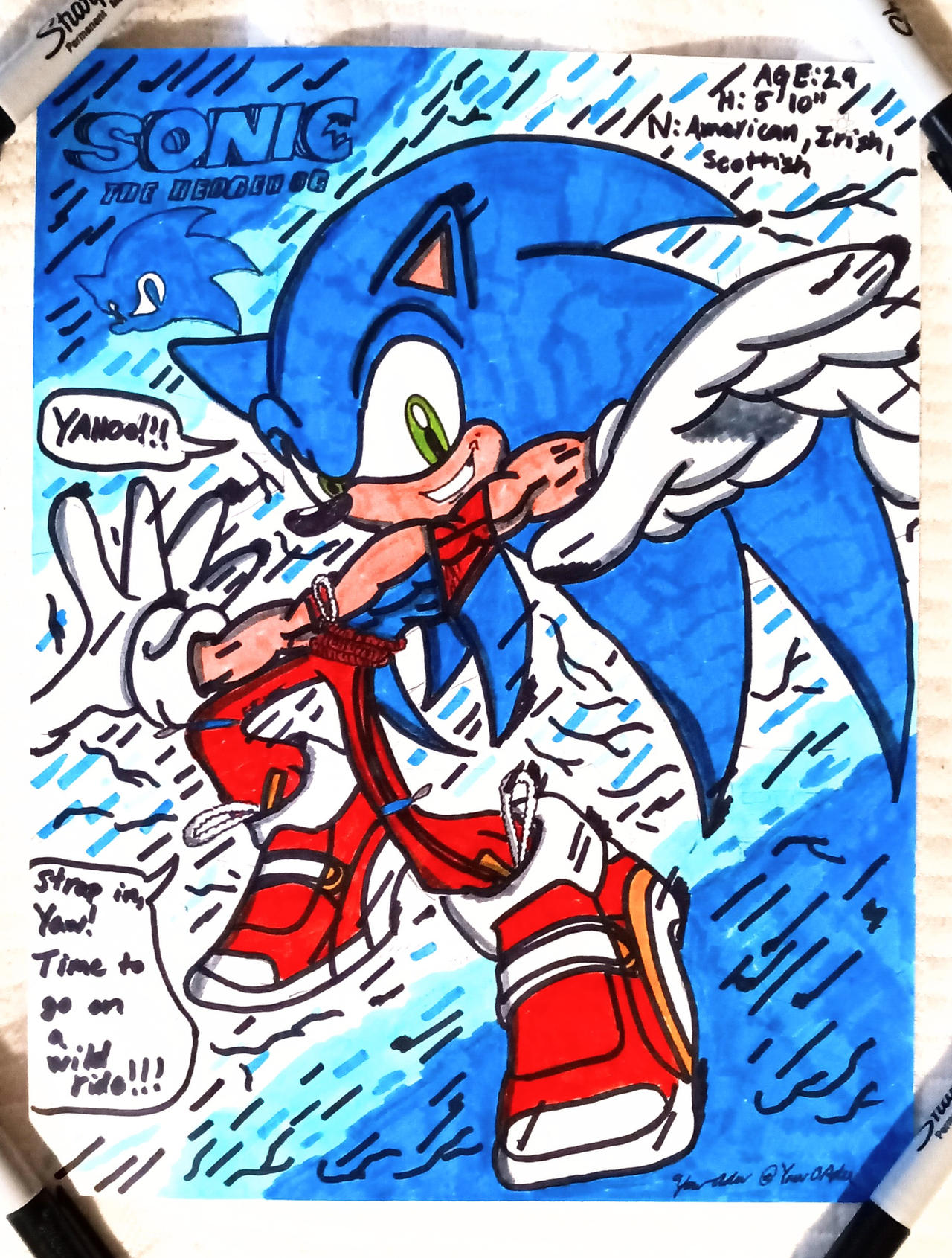 Ad311 Deviantart Sonic the Hedgehog by Ad311 on DeviantArt