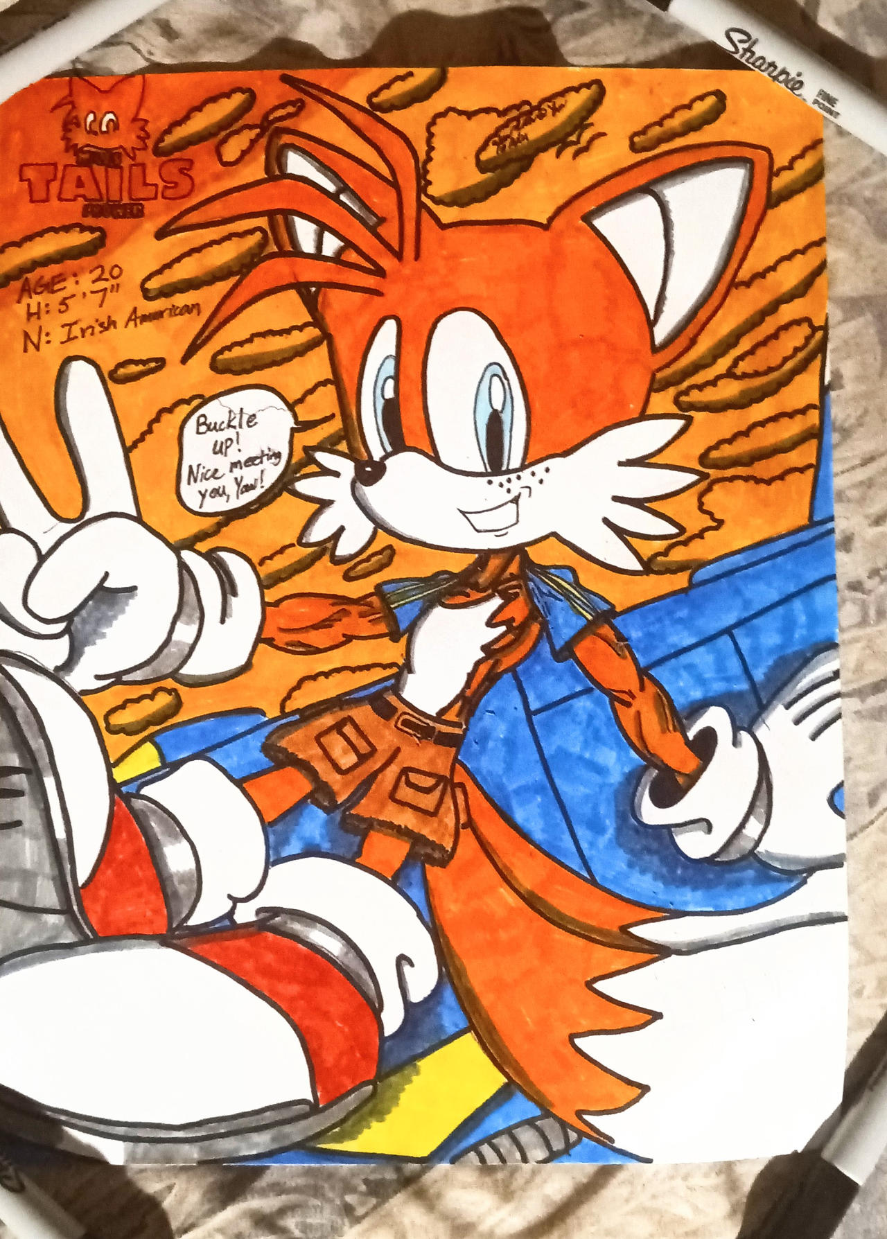 Ad311 Deviantart Miles Tails Prower by Ad311 on DeviantArt