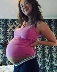 Pregnant in Pink