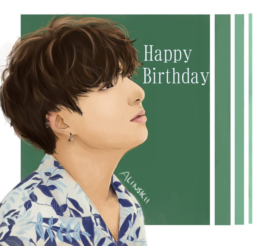 Happy Birthday Jungkook By Alinskii On Deviantart