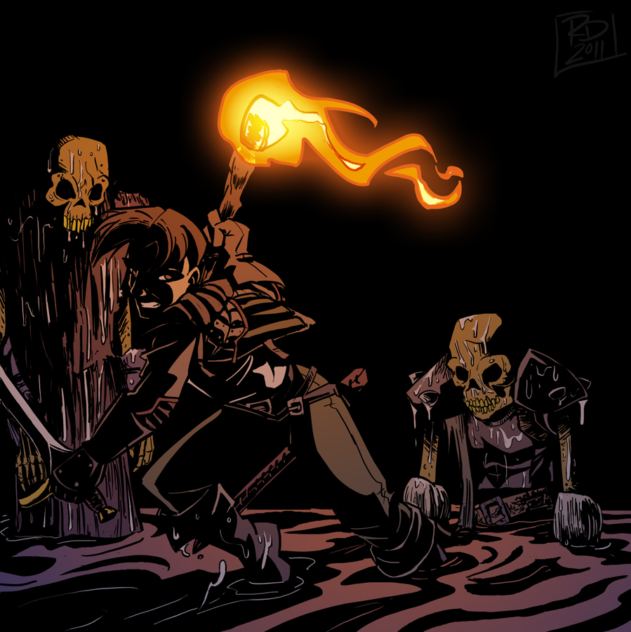 Bone Rattle Boss Bones, rattling in the dark by RobD2003 on DeviantArt