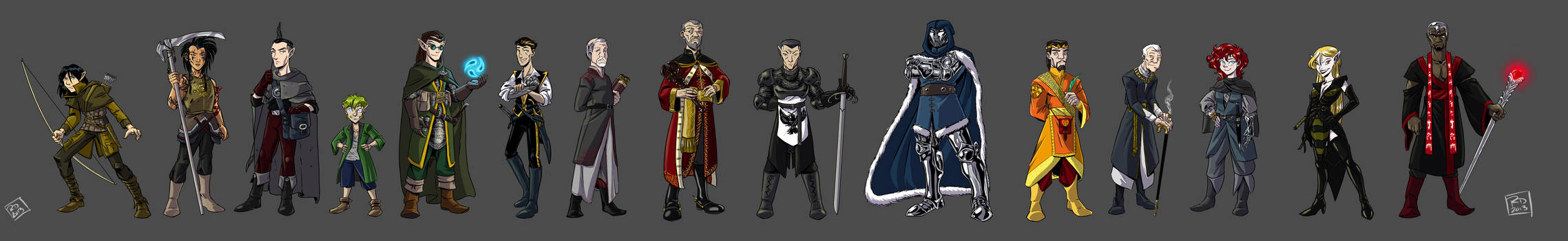 Program Lineup Full Deviantart lineup commission by RobD2003 on DeviantArt