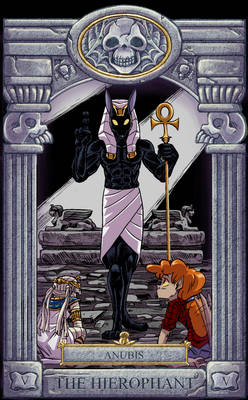 Ghoul School Tarot: Hierophant