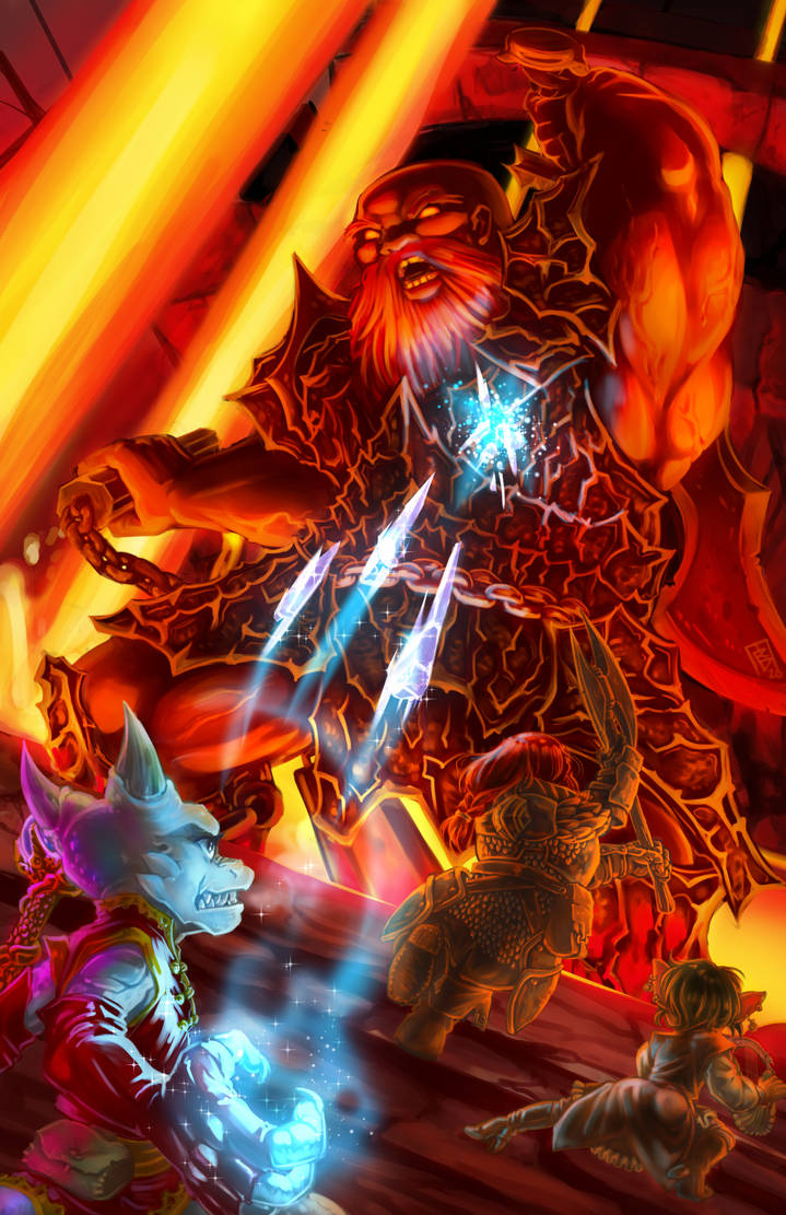 Wrath of the Fire Giant by RobD2003 on DeviantArt