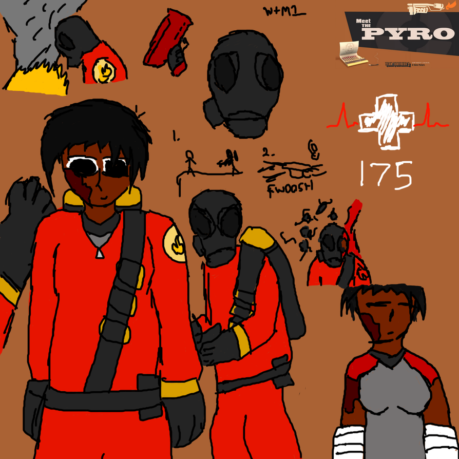 Meet the Female Pyro by ForwardUntoDawn on DeviantArt