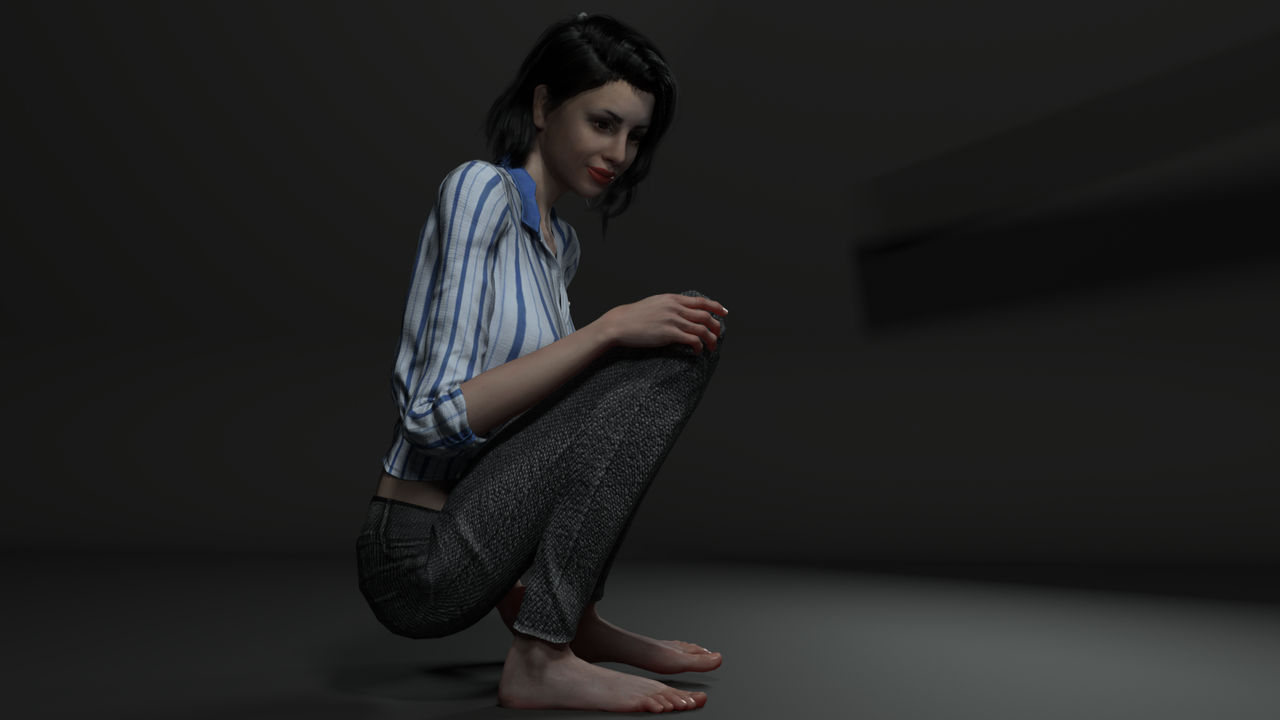 Barefoot Girl Sitting By RavenX8 On DeviantArt barefoot-girl-sitting-by-ravenx8-on-deviantart