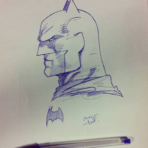 Sketch Batman  Bic