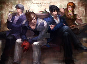 Tekken Lars Jin Kazama Lee HWOARANG