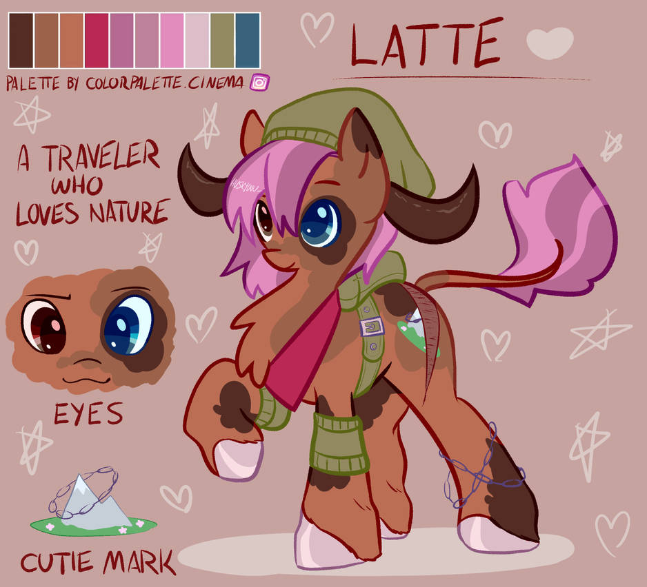 MLP OC Latte by HuskyHasky on DeviantArt