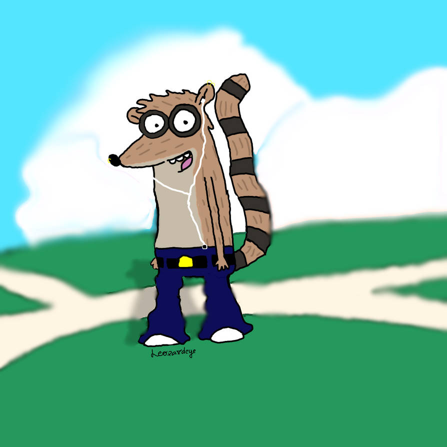 Rigby by iLeopardeye on DeviantArt