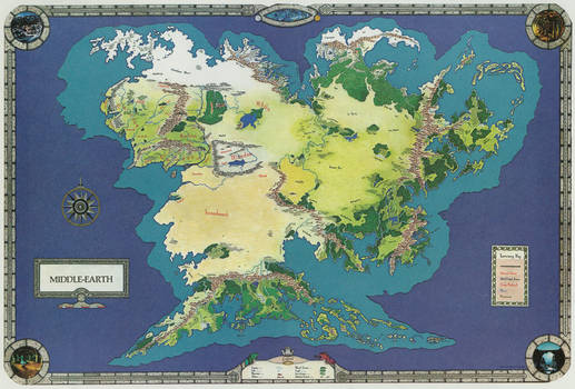 Middle-earth world map _ 2
