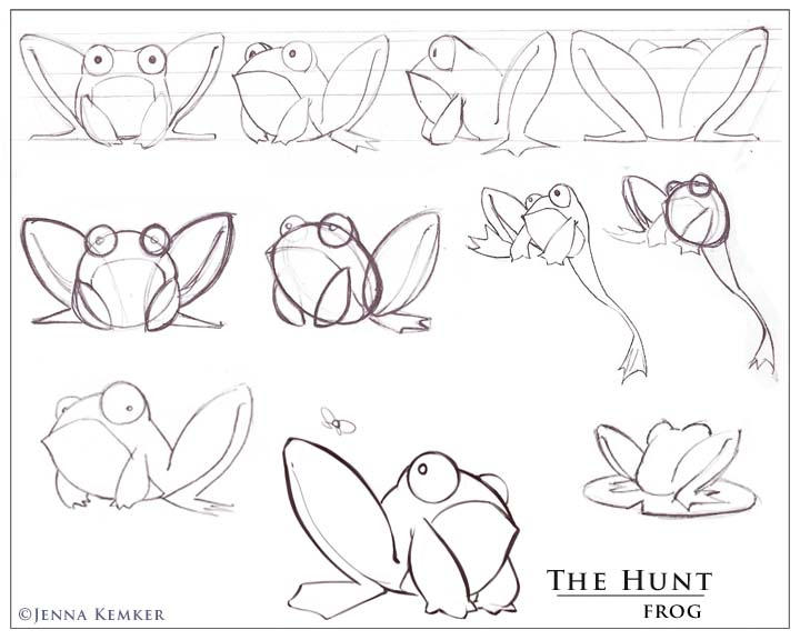 Frog model sheet by angerkitty on DeviantArt