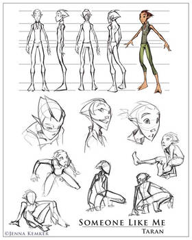 Taran model sheet