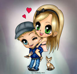 Chibi couple