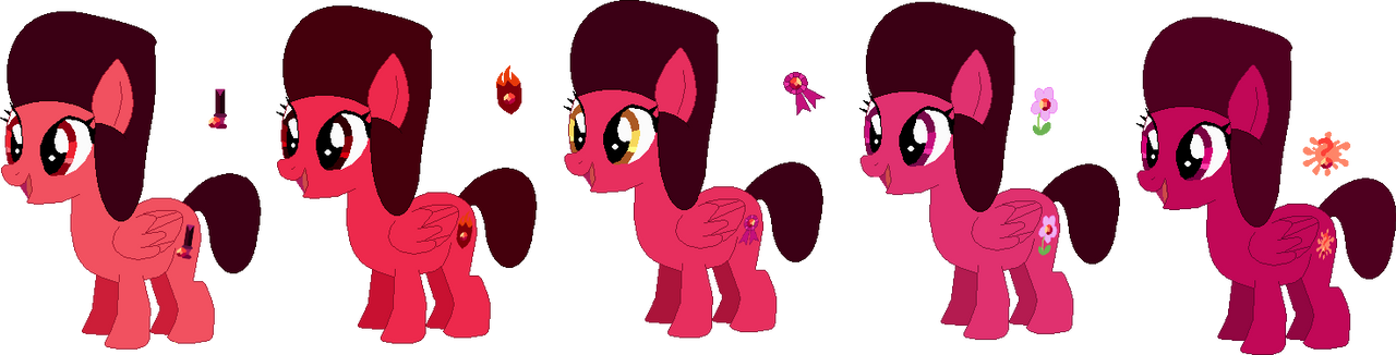 The Ruby Squad in MLP FIM Style by victorfazbear on DeviantArt