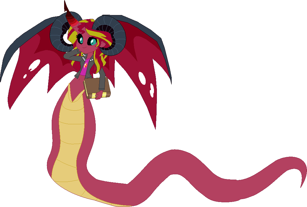 Mane Rage Monster (Monster Mane 7) Demonic Snake Sunset by Victorfazbear on DeviantArt