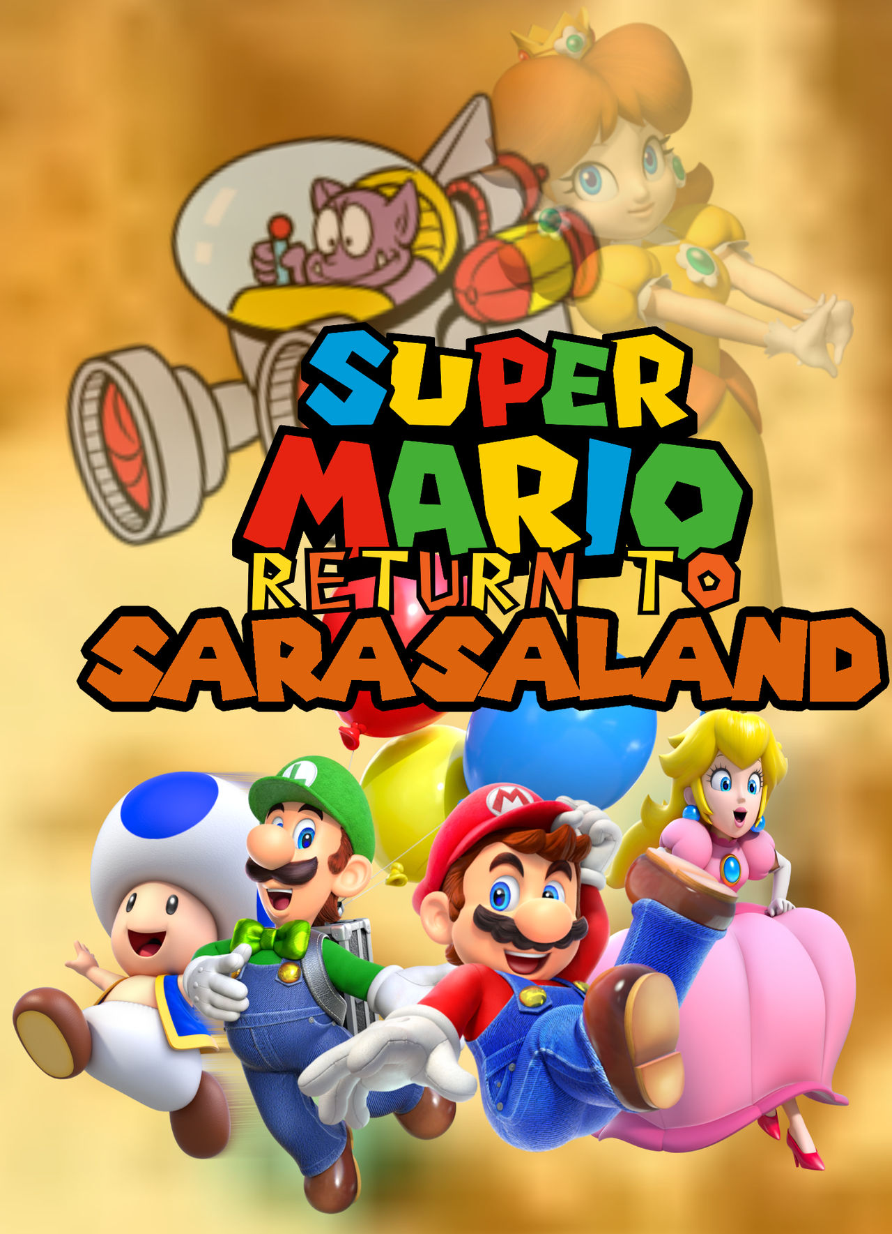 Super Mario: Return to Sarasaland by Victorfazbear on DeviantArt