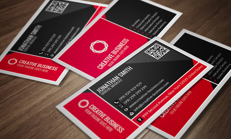 Modern Corporate Business Card SE0051