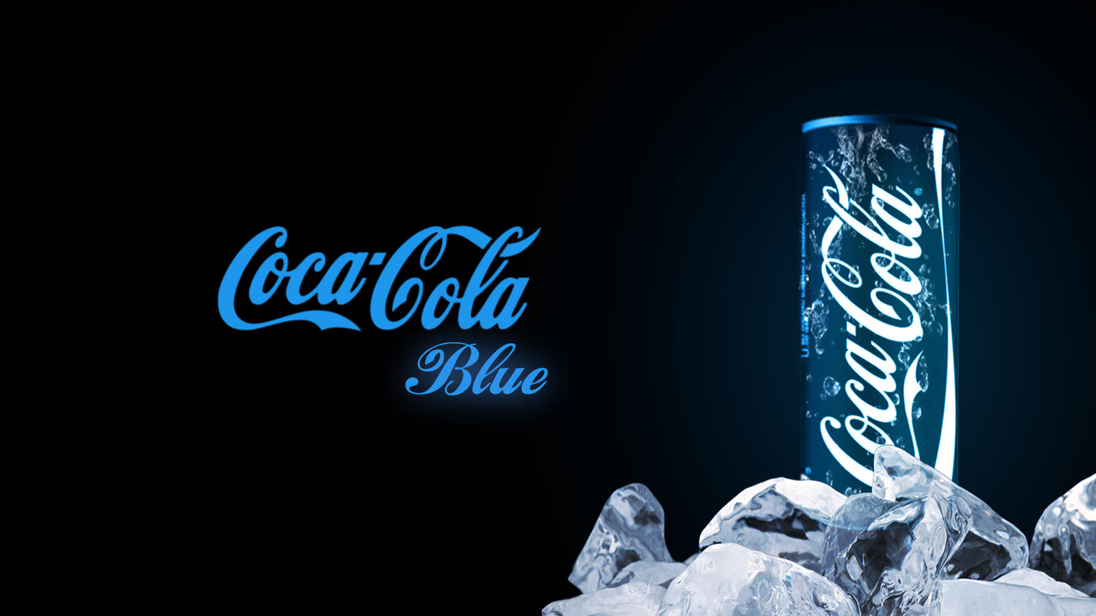Кока кола Blue